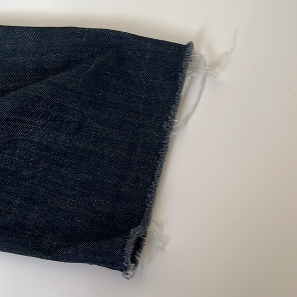 Paige Dark Wash Bermuda Shorts - Picture 6 of 6